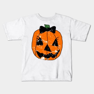 Cute Halloween Pumpkin Girl Face Hydroflask Water Flask Gifts Sticker Mug Shirt Kids T-Shirt